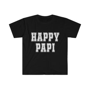 HAPPY PAPI Men's Fitted Short Sleeve Tee