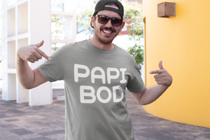 PAPI BOD Men's Fitted Short Sleeve Tee